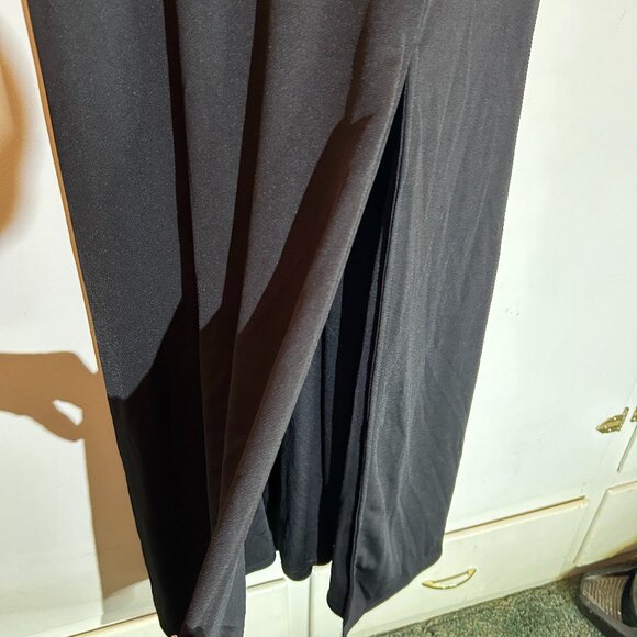 Birdy Grey A-line Cowl Neck Bridesmaid/ Prom Gown - Picture 6 of 12